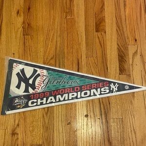 Vintage 1999 New York Yankees World Series Pennant